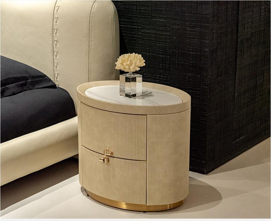 A00230 Nightstand in a finished interior.