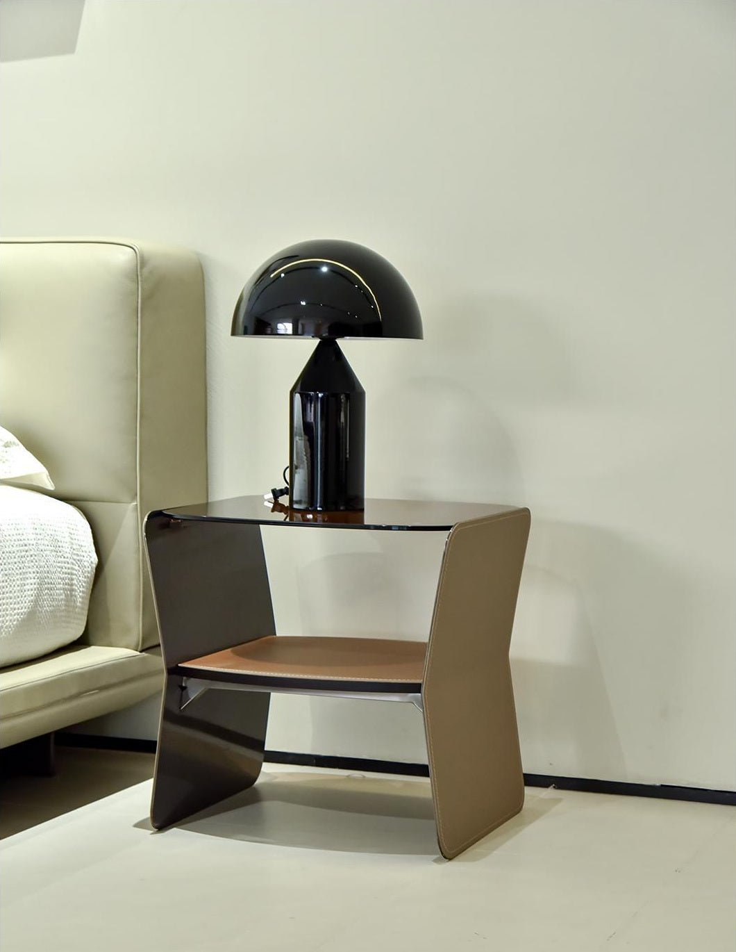 A00234 Nightstand in a finished interior.