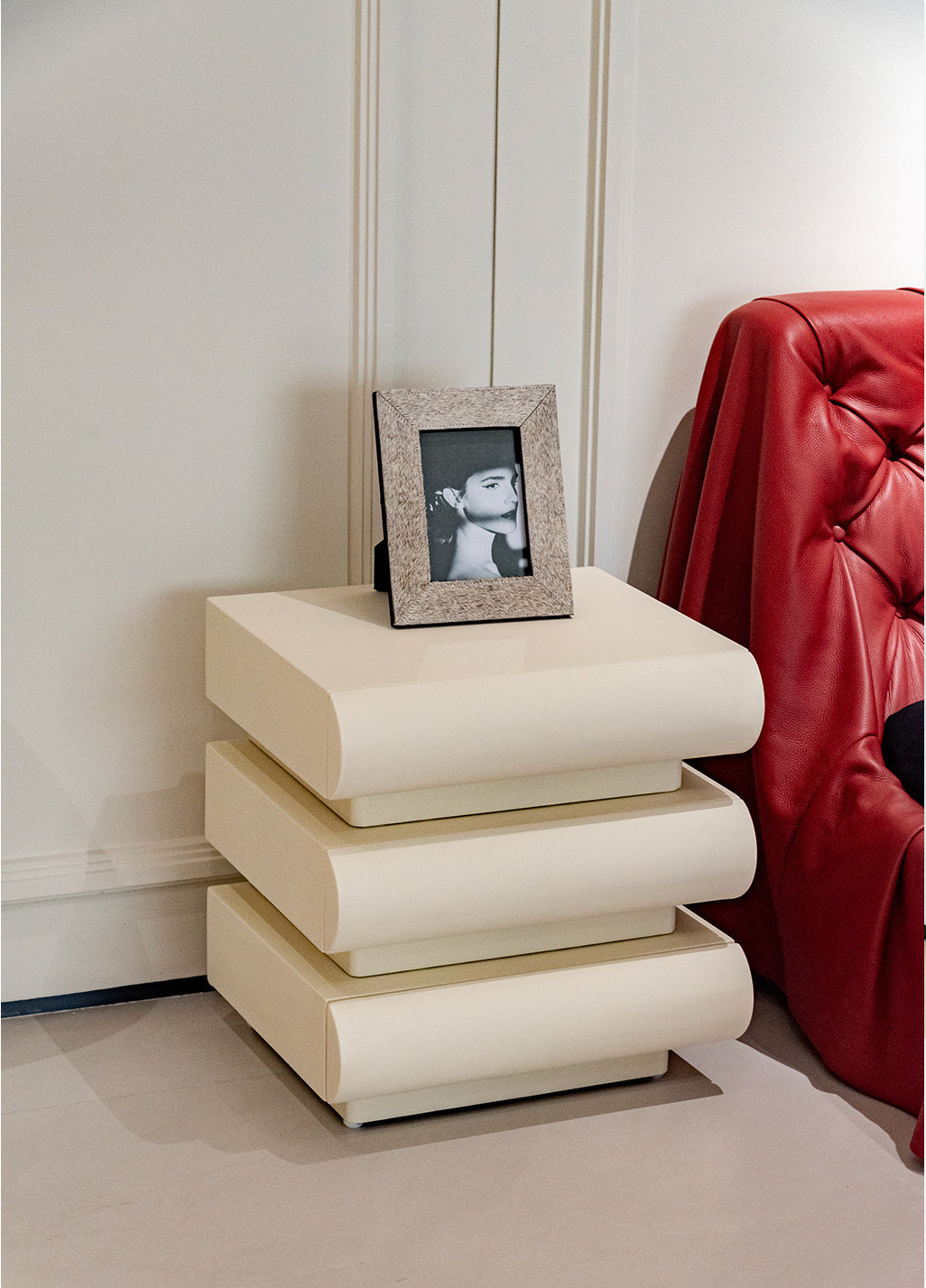 A00250 Nightstand in a finished interior.