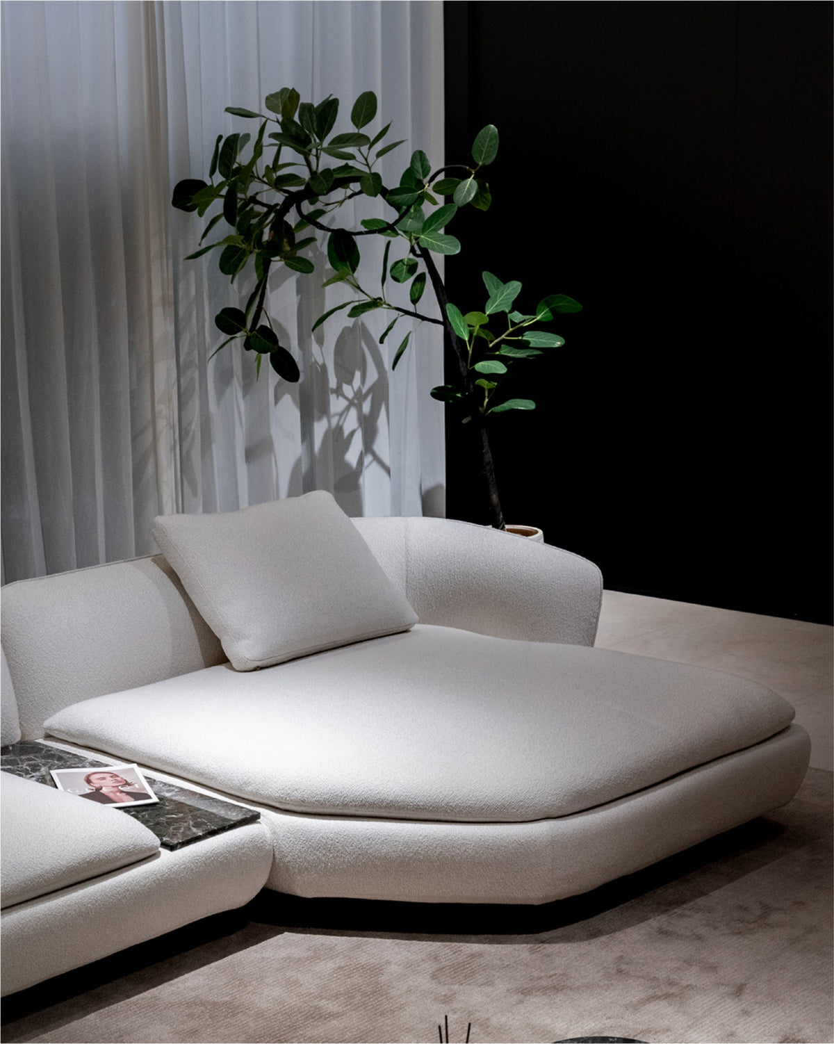A00347 Sofa in a finished interior.