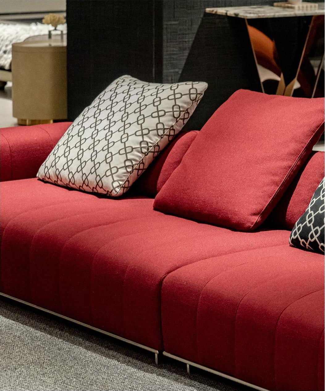 A00357 Sofa in a finished interior.