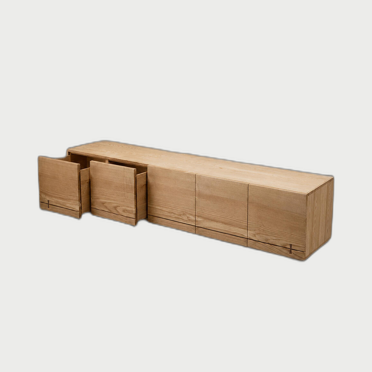 Ember Grove Media Console — neutral background 01