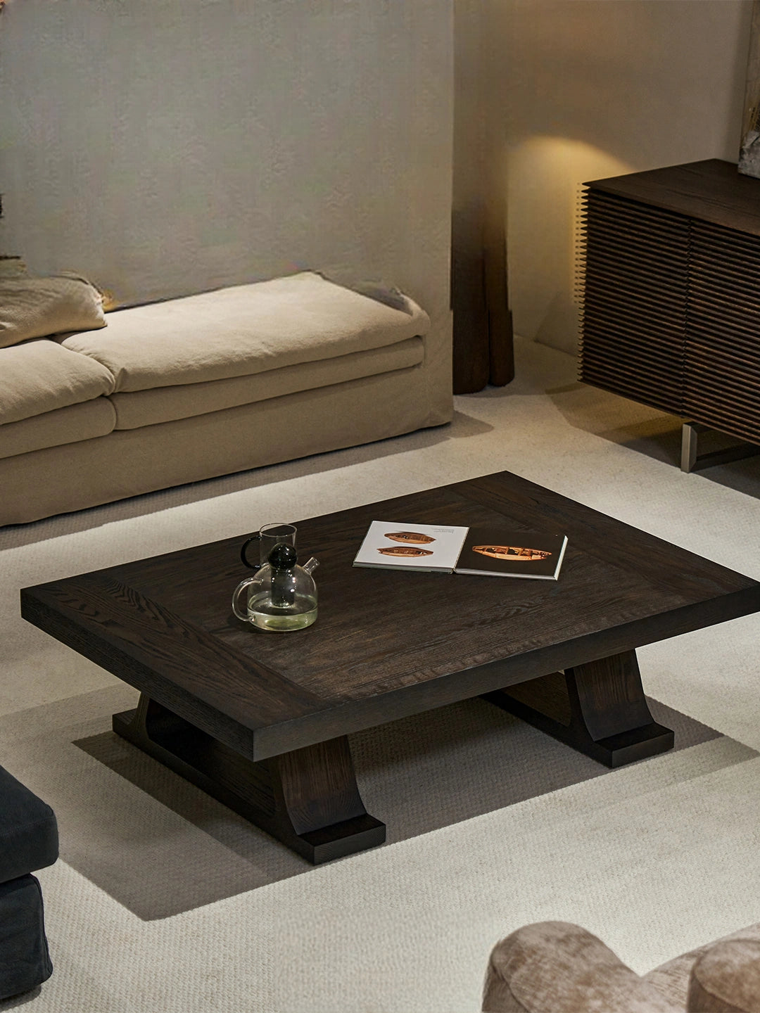 A00049 Coffee Table in a finished interior.