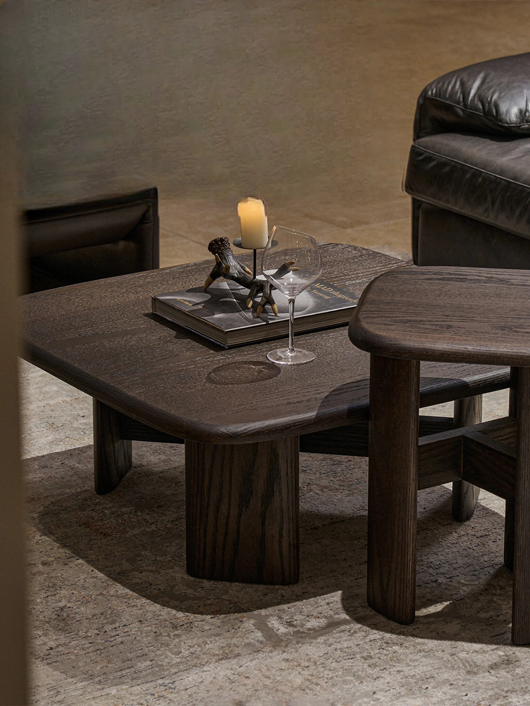 A00050 Coffee Table in a finished interior.