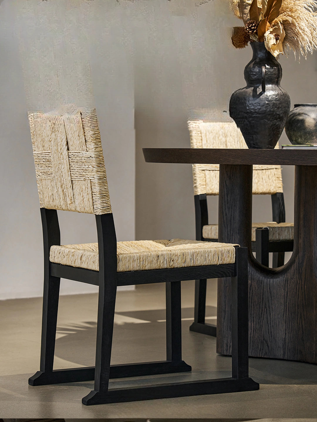 A00056 Lounge Chair in a finished interior.