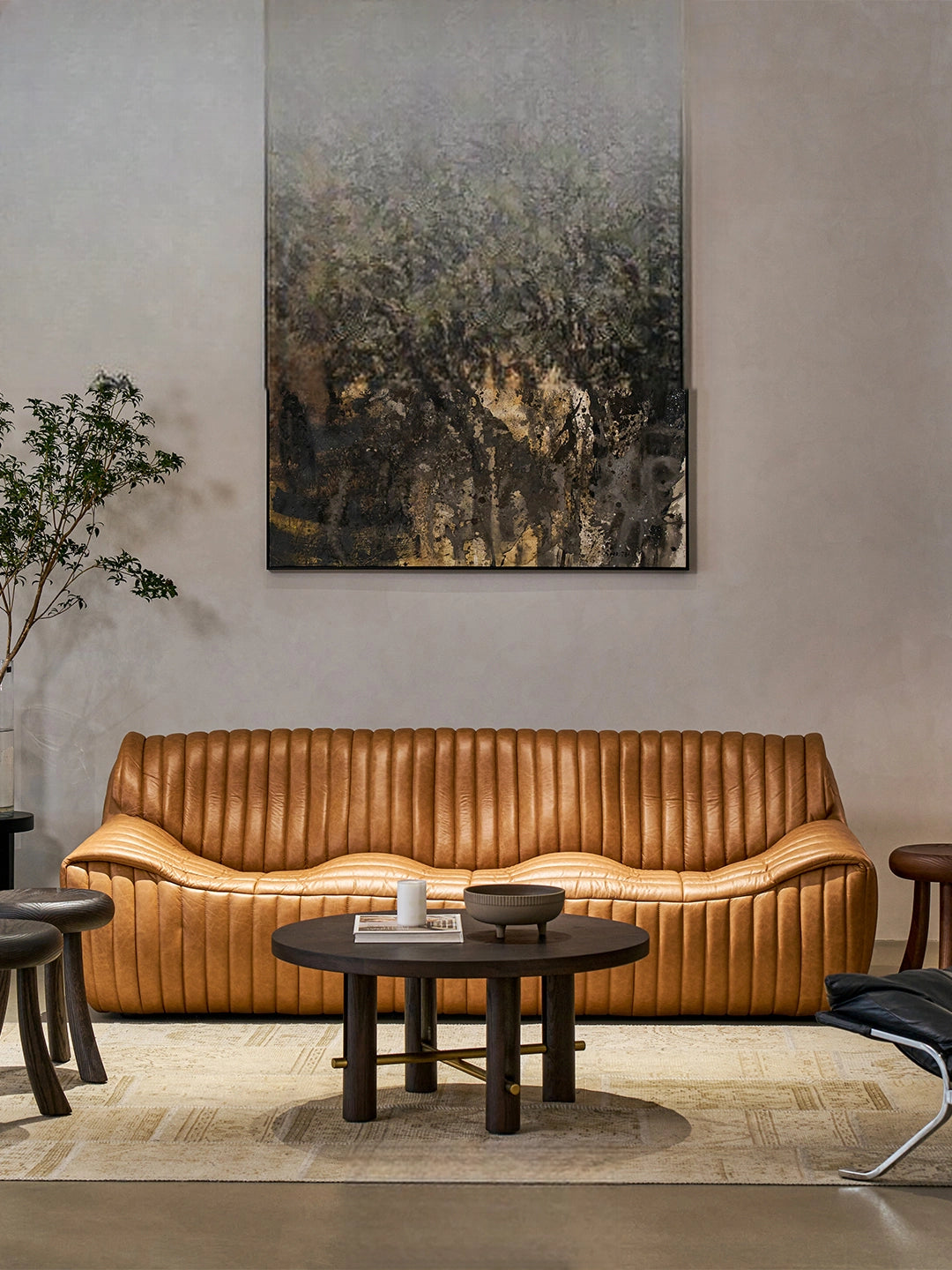 A00020 Sofa in a finished interior.