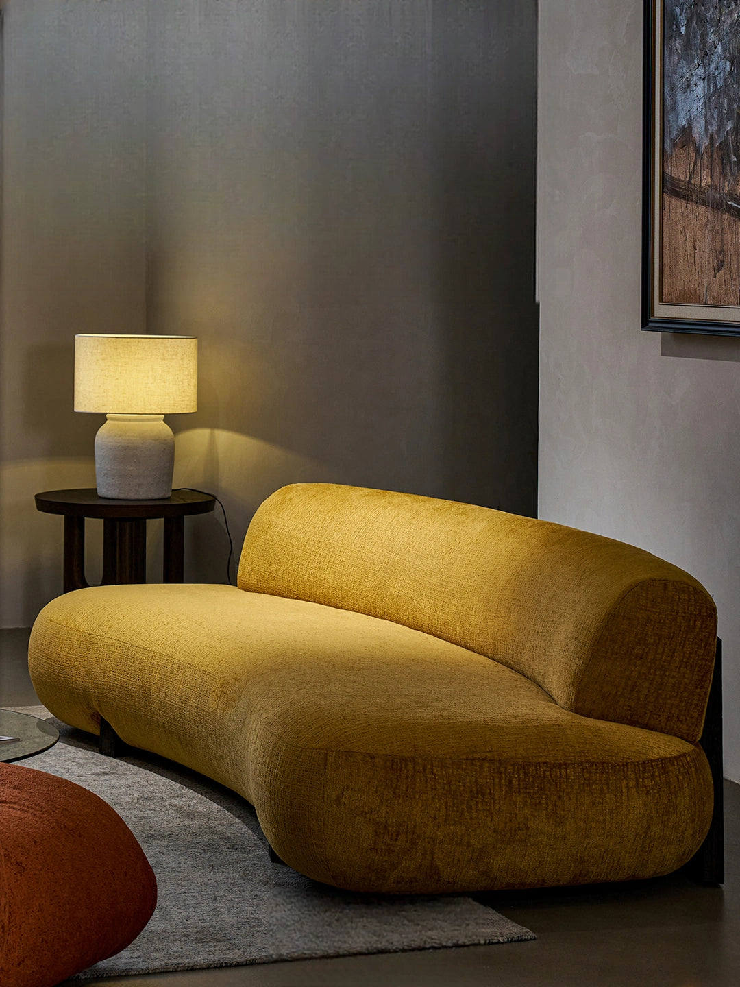 A00045 Sofa in a finished interior.