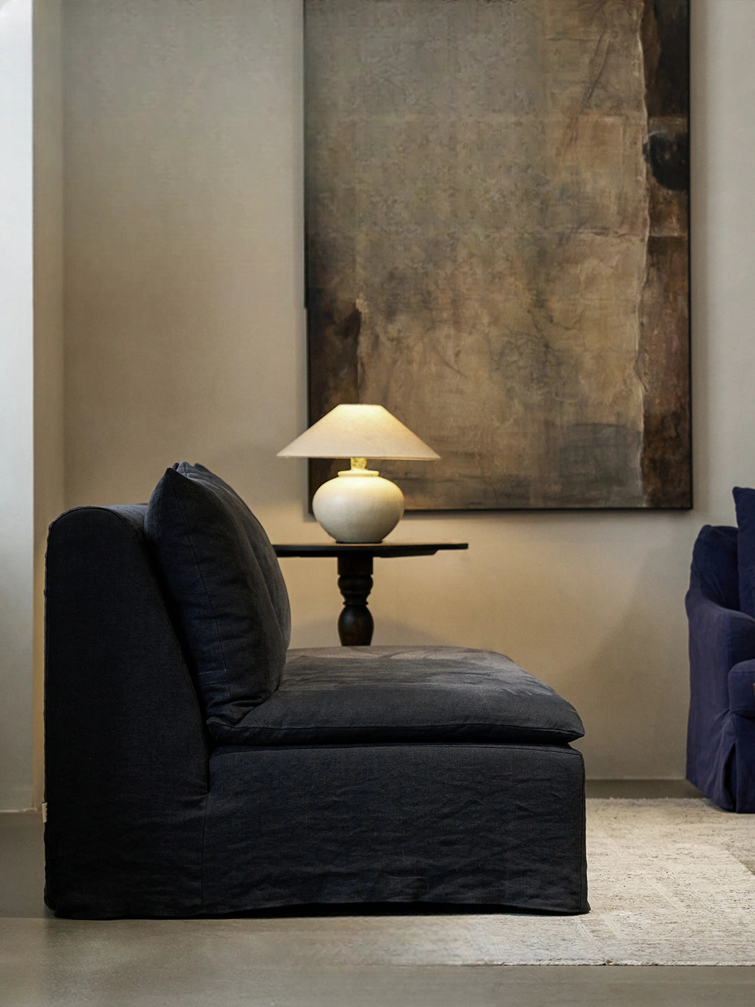 A00051 Sofa in a finished interior.