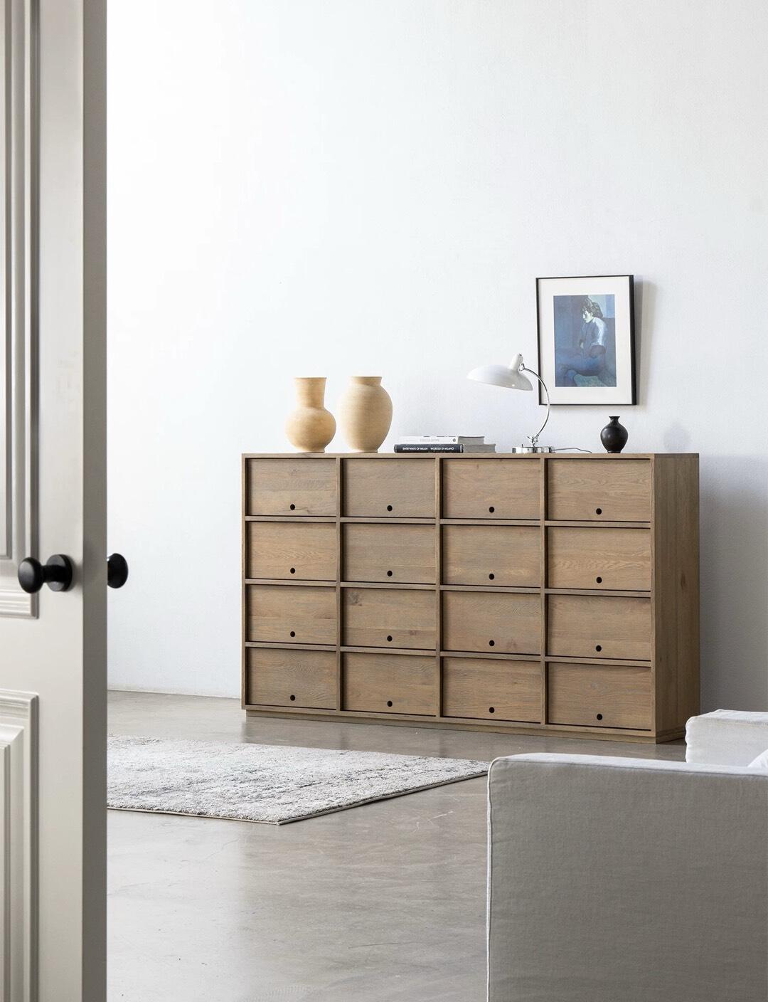Luna Grove Cabinet in a finished interior.