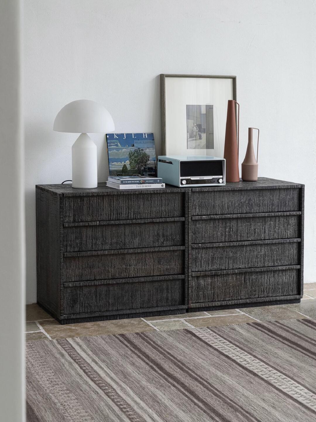 Calder Haven Dresser in a finished interior.