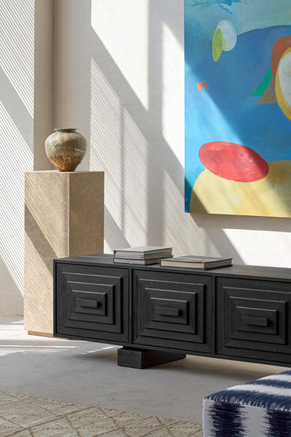 Celine Haven Media Console — interior view 05