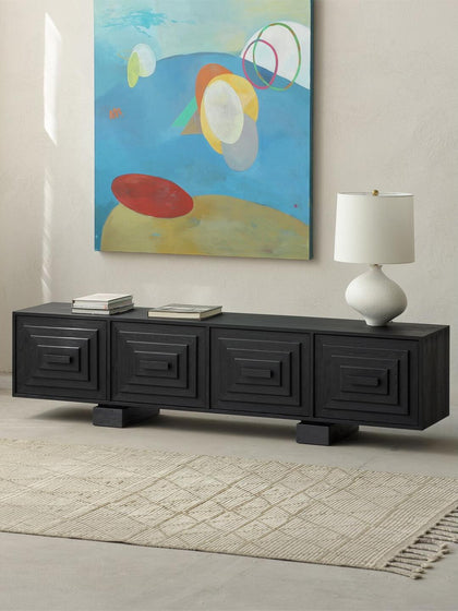 Celine Haven Media Console — interior view 06