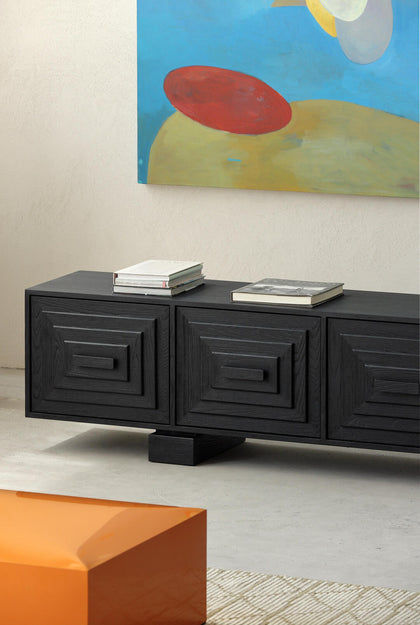 Celine Haven Media Console — interior view 07