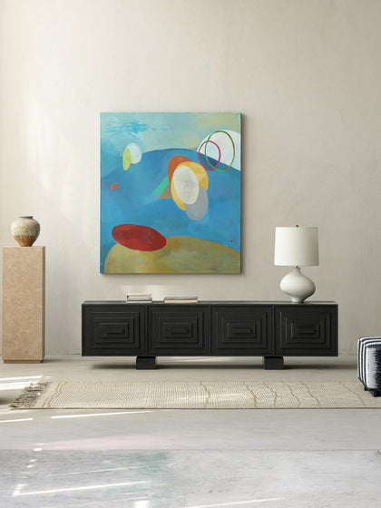 Celine Haven Media Console — interior view 08