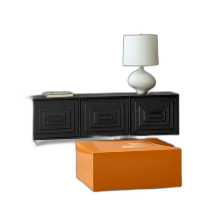 Celine Haven Media Console — white background 02