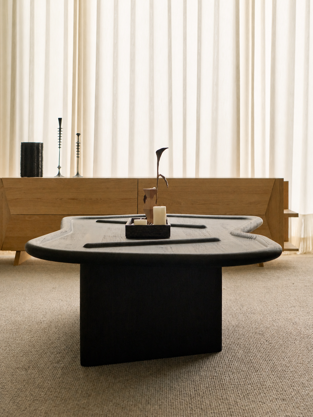 A00008 Coffee Table in a finished interior.