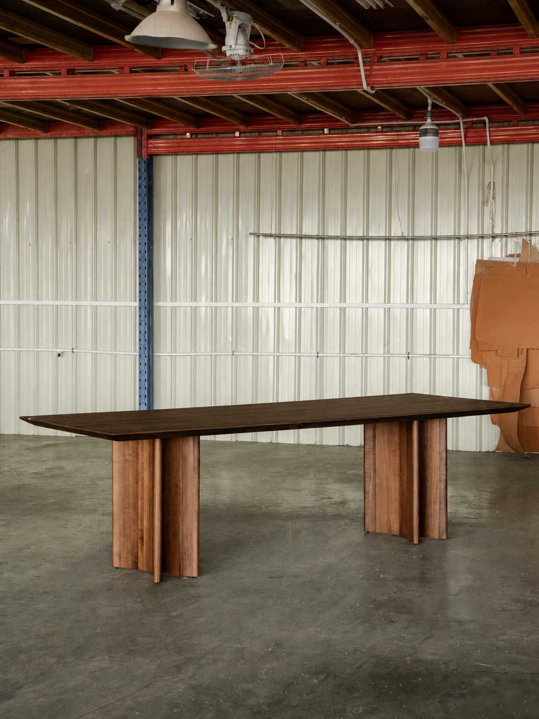 A00035 Dining Table in a finished interior.