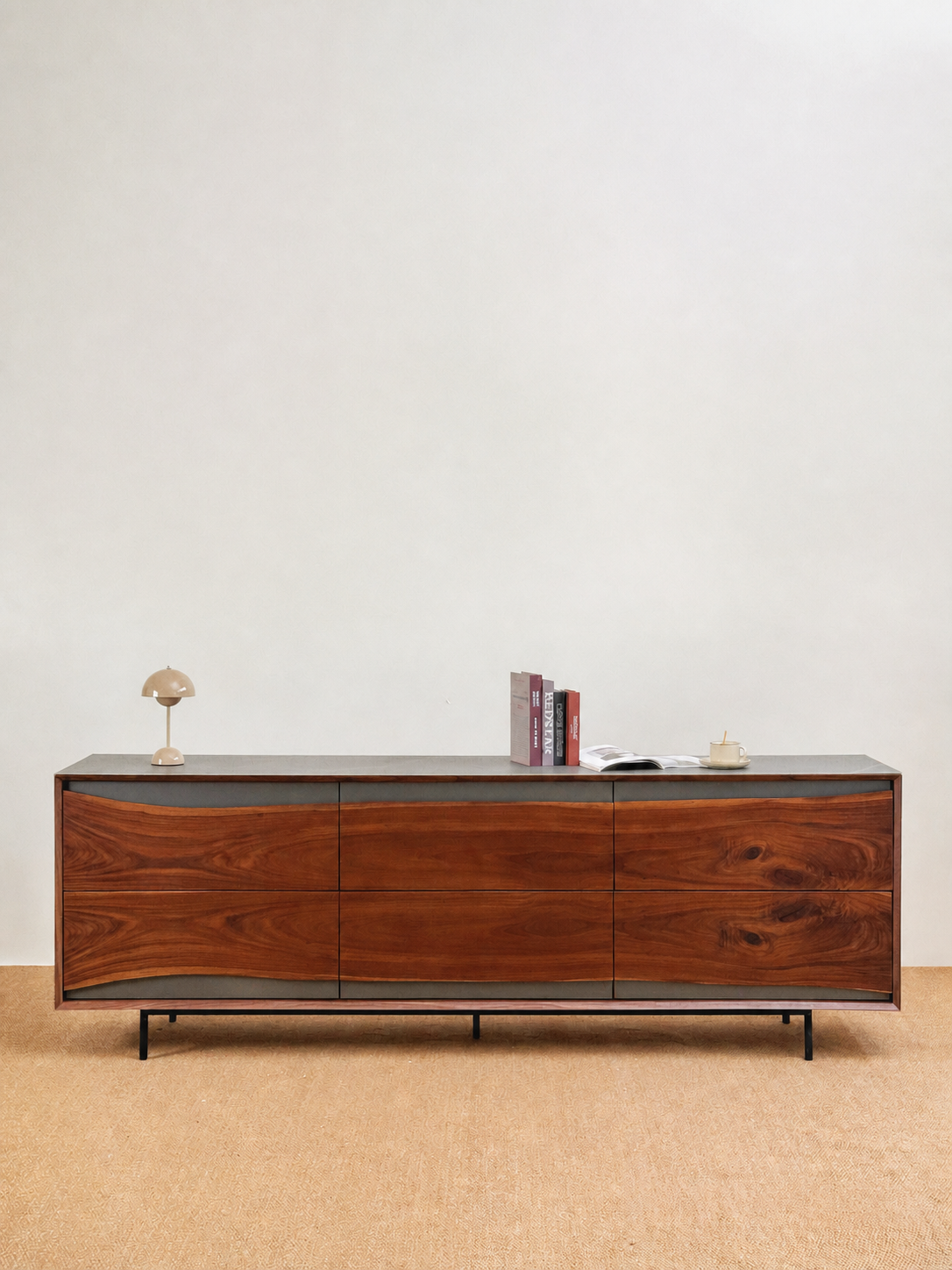 A00002 Sideboard in a finished interior.