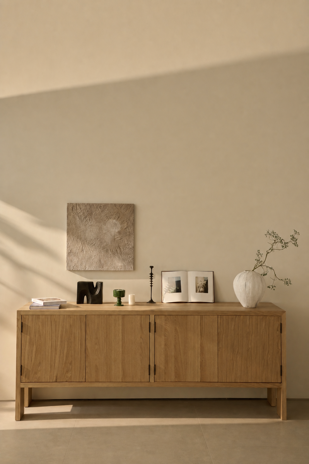 A00011 Sideboard in a finished interior.