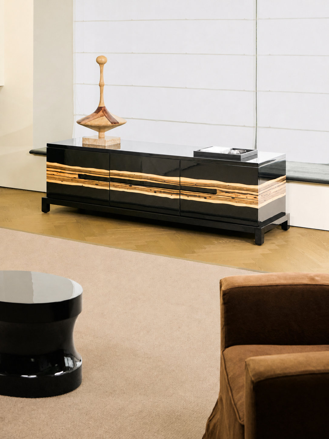 A00022 Sideboard in a finished interior.