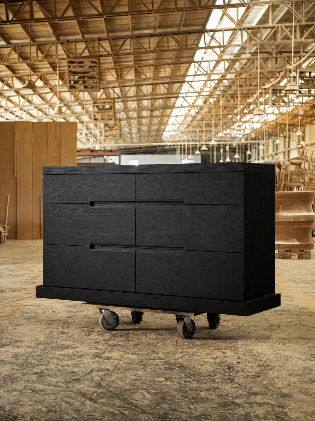 A00026 Sideboard in a finished interior.