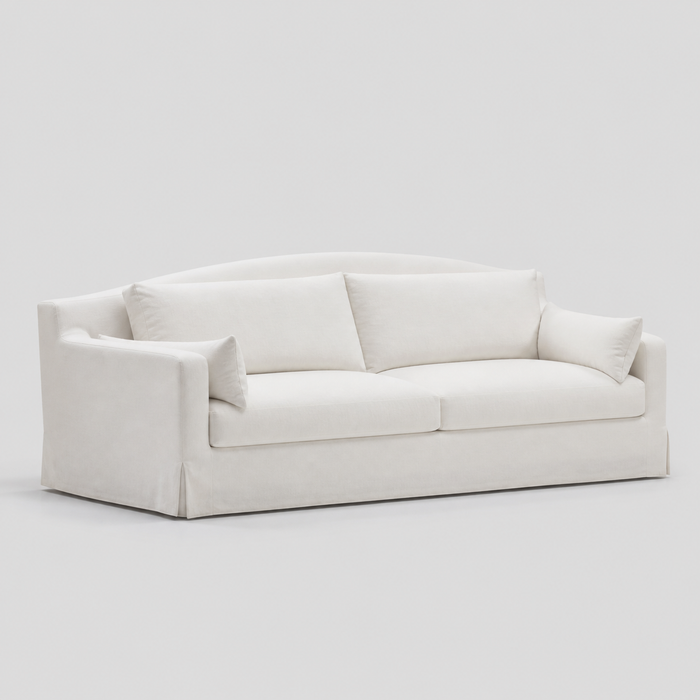 Sable Oak Straight Sofa
