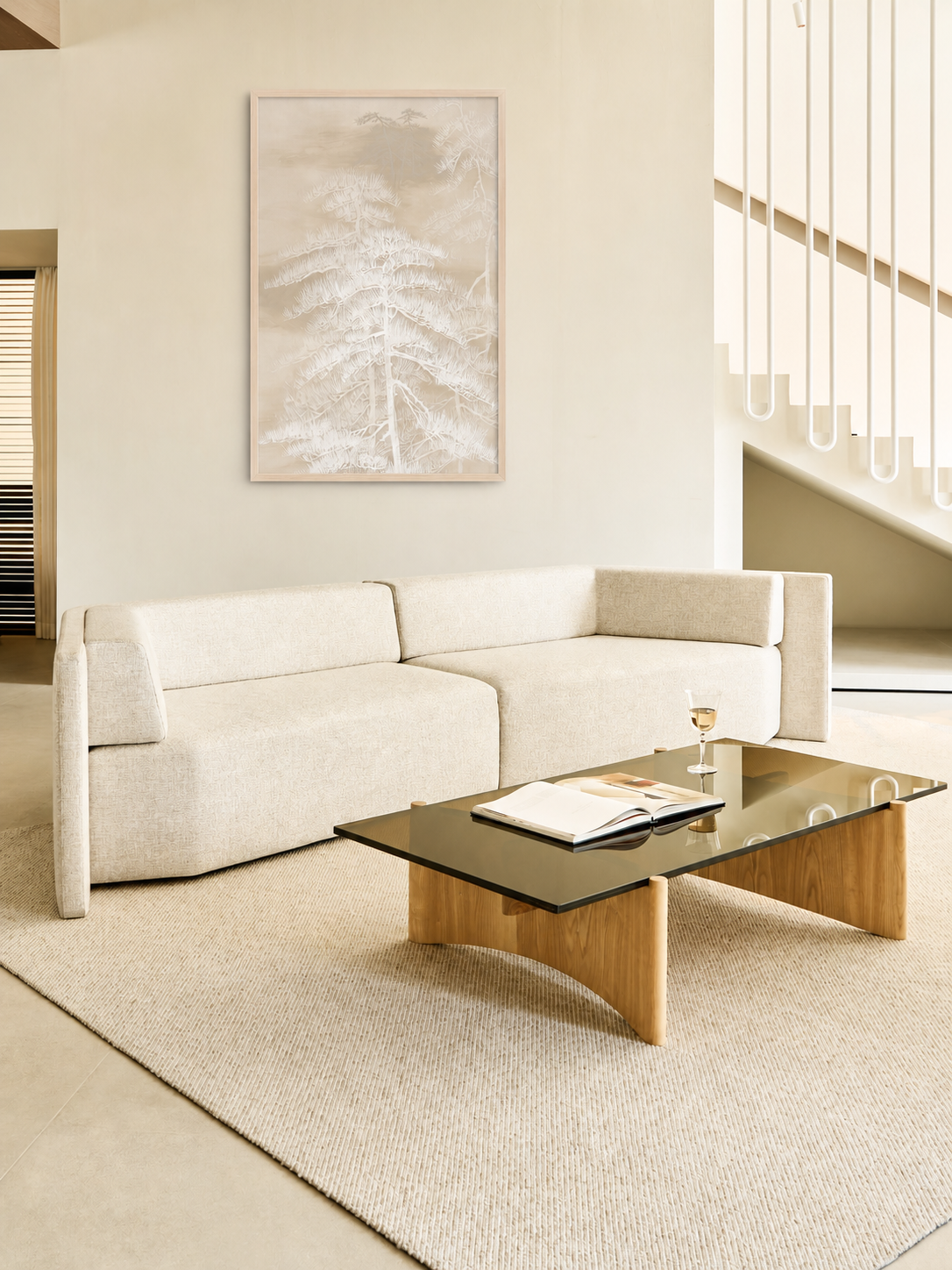 A00021 Sofa in a finished interior.