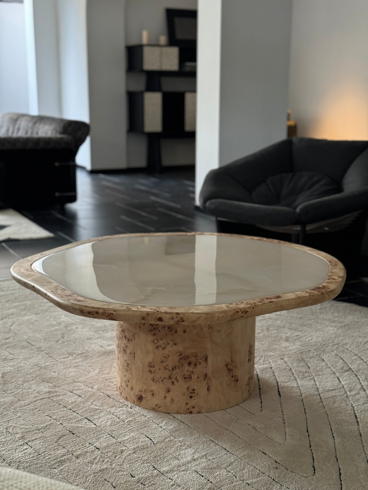 Ember House Decorative Object in a finished interior.