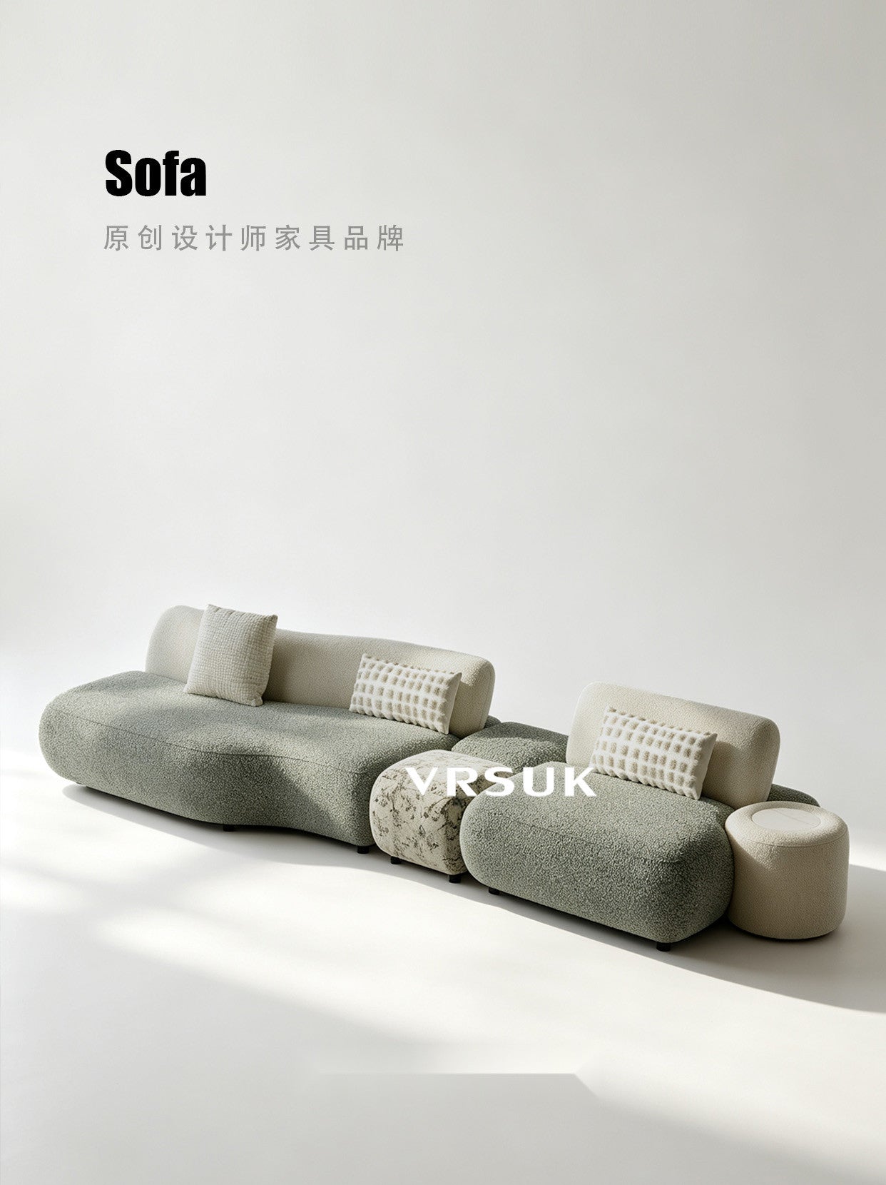 Celine Lane Sofa in a finished interior.
