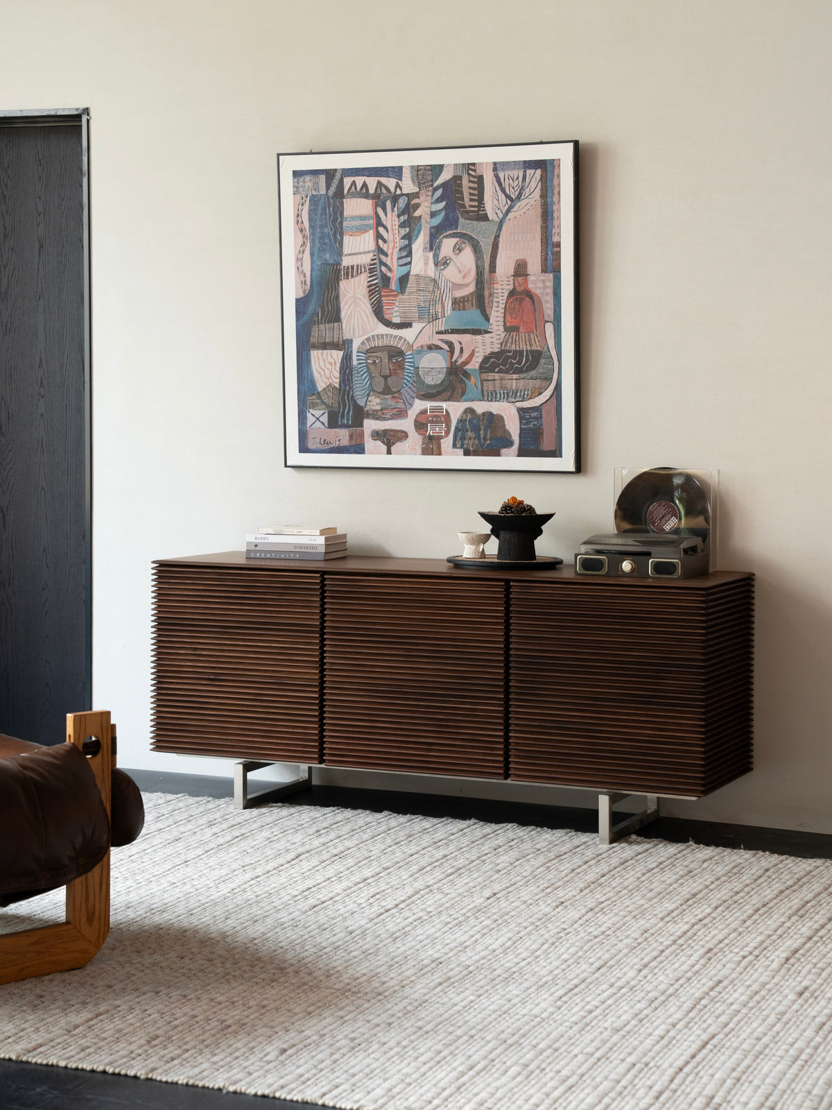 Ember Lane Cabinet in a finished interior.