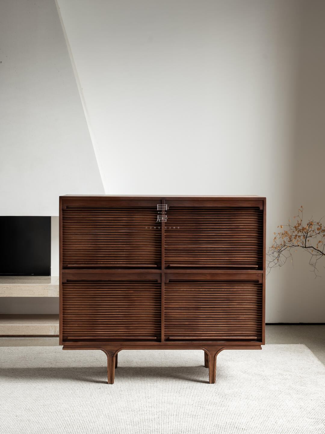 Fawn Lane Cabinet in a finished interior.