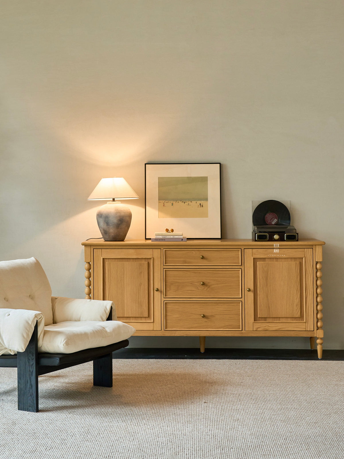 Kestrel Lane Cabinet in a finished interior.