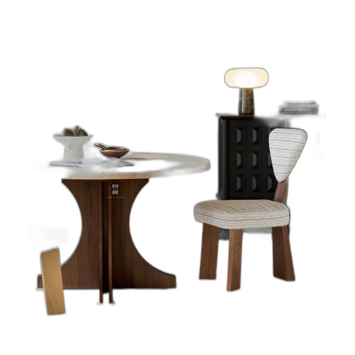 Elara Meadow Decorative Object — white background 02