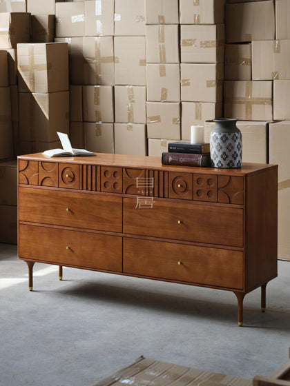 Elm Mist Sideboard — interior view 03