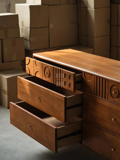 Elm Mist Sideboard — interior view 07