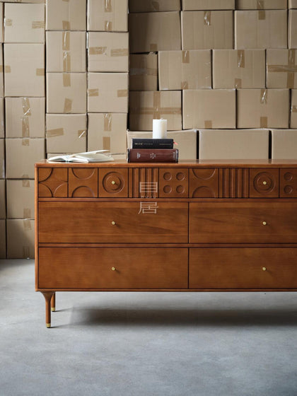 Elm Mist Sideboard — interior view 09