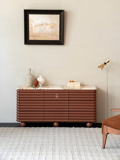Fawn Mist Sideboard — interior view 03