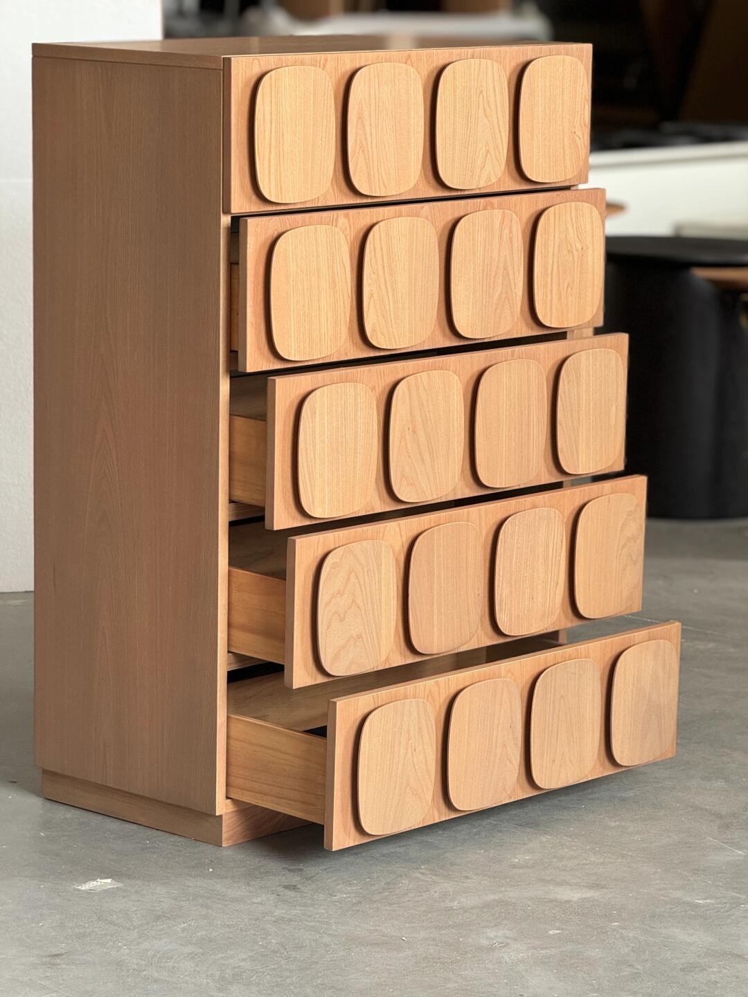 Iris Mist Sideboard in a finished interior.