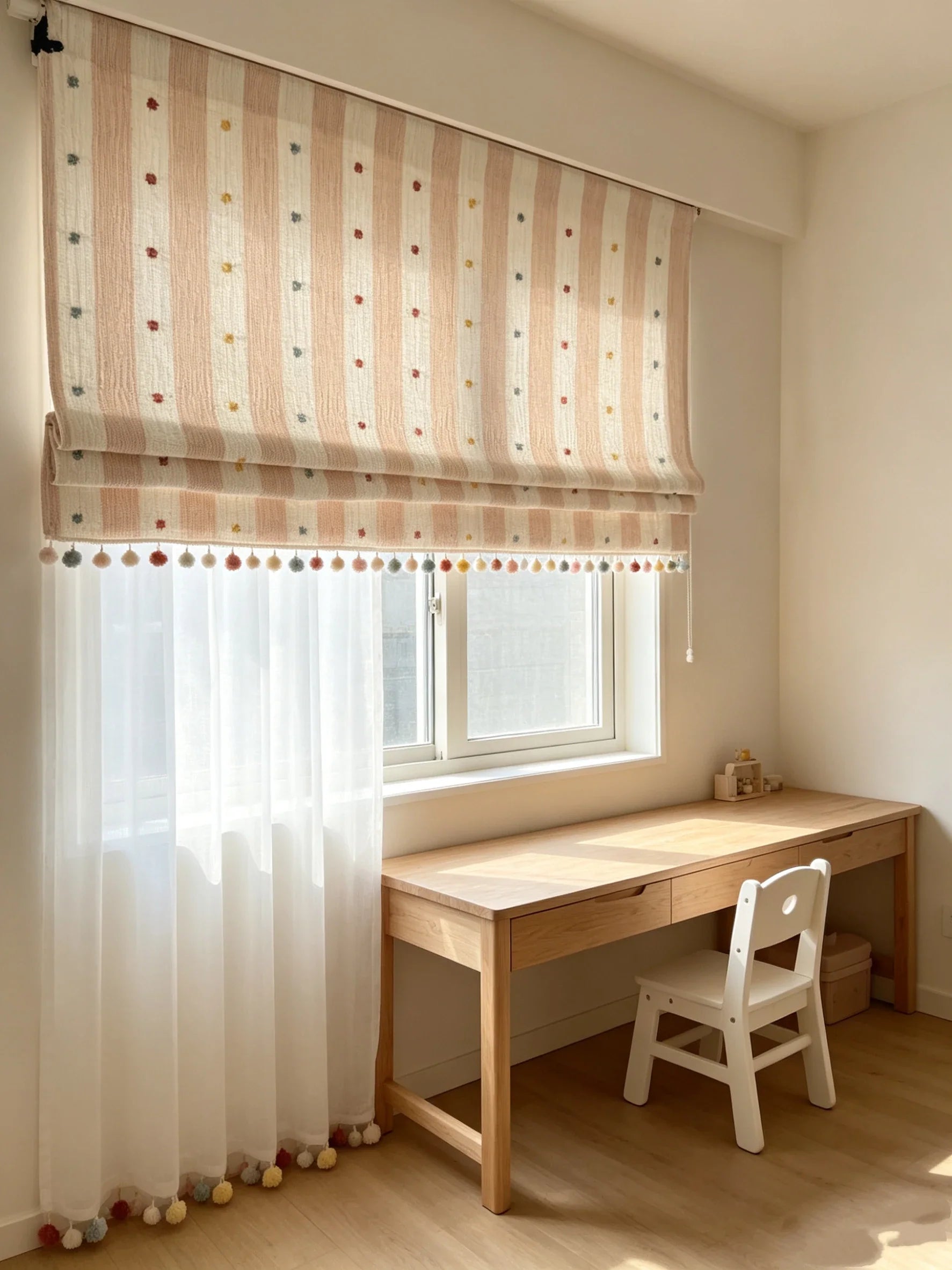 Solace Mist Curtain Panel — interior view 03