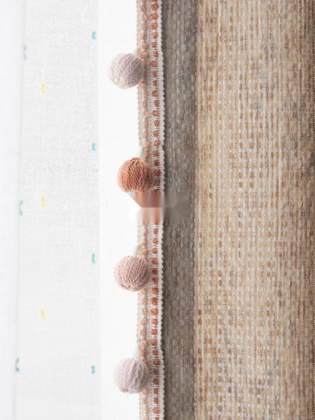 Alder Nest Curtain Panel in a finished interior.