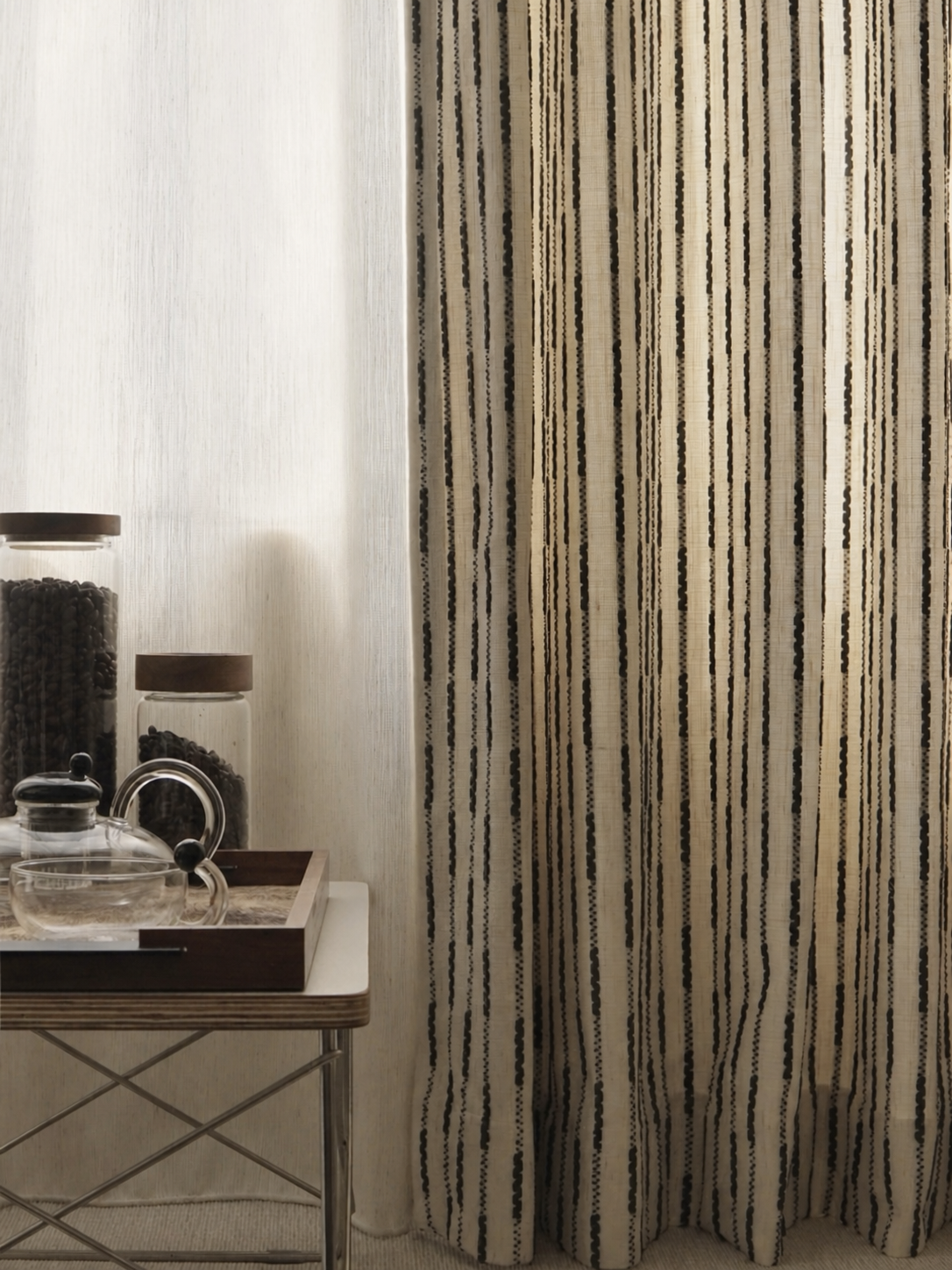 Briar Nest Curtain Panel in a finished interior.