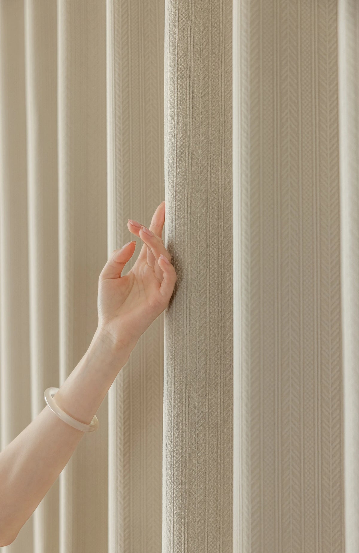 Maple Nest Curtain Panel in a finished interior.