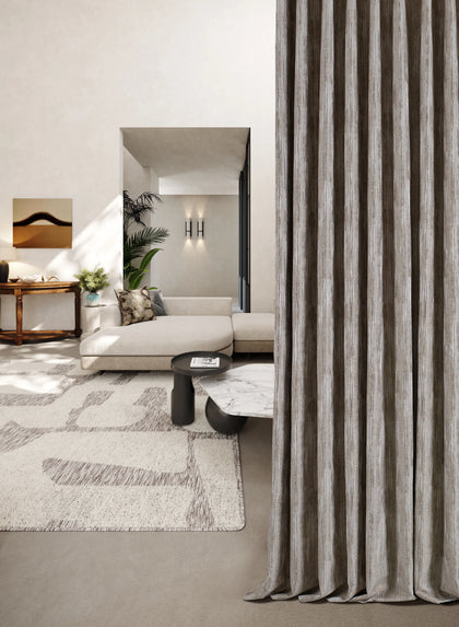 Olive Nest Curtain Panel — interior view 04