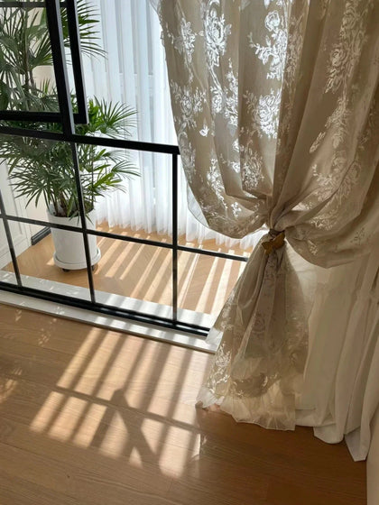 Reed Nest Curtain Panel — interior view 05