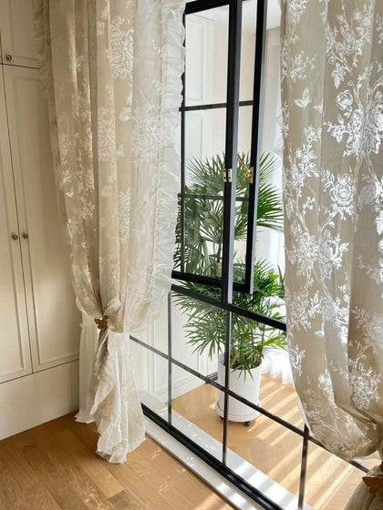 Reed Nest Curtain Panel — interior view 07