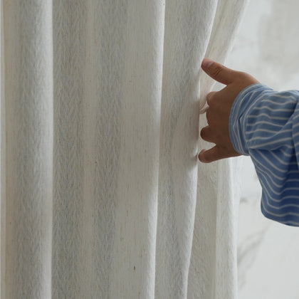 Celine Oak Curtain Panel — interior view 06