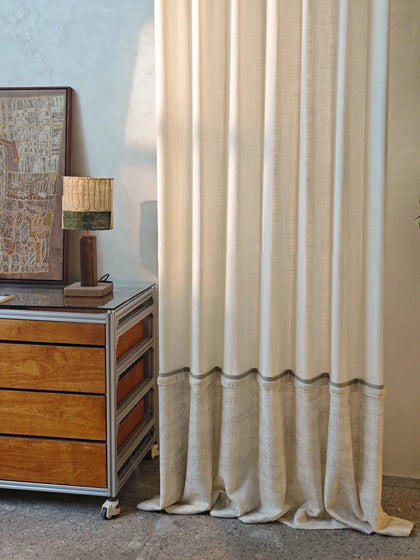 Olive Oak Curtain Panel