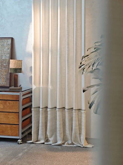 Olive Oak Curtain Panel