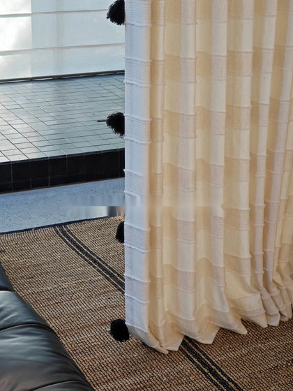 Orion Oak Curtain Panel