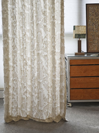 Pearl Oak Curtain Panel — interior view 10